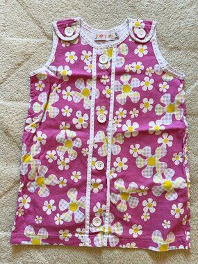 Joon Bird Pink Floral Jumper